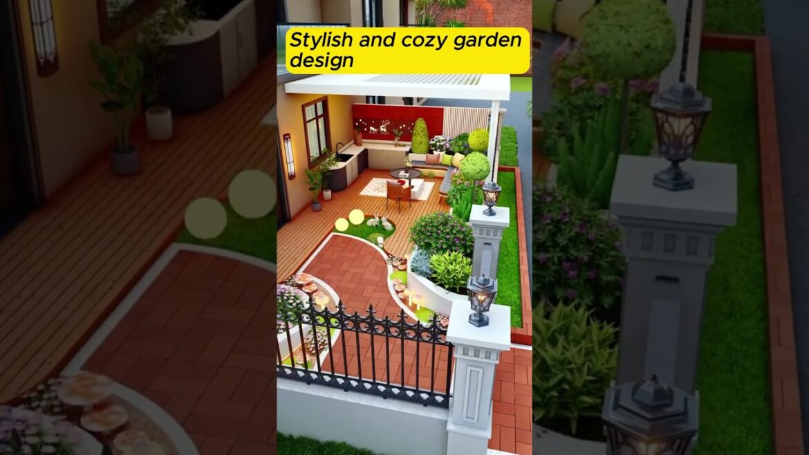 Stylish and cozy garden design #gardenlife #GardenDesign Stylish and cozy garden design #gardenlife #GardenDesign