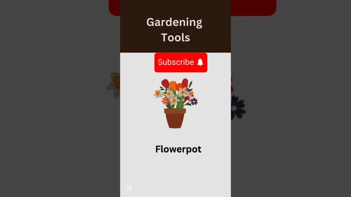 Gardening Tools for Kids | Educational Shorts #shorts #ytshorts #youtubeshorts #education #garden