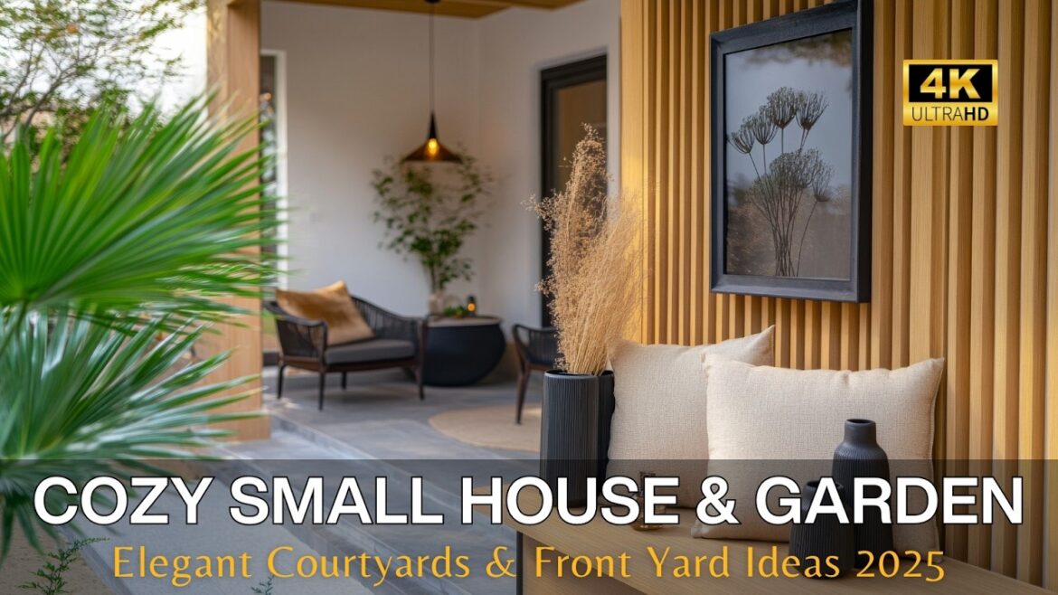 Modern Small House & Garden Designs | Elegant Courtyards and Front Yard Ideas 2025