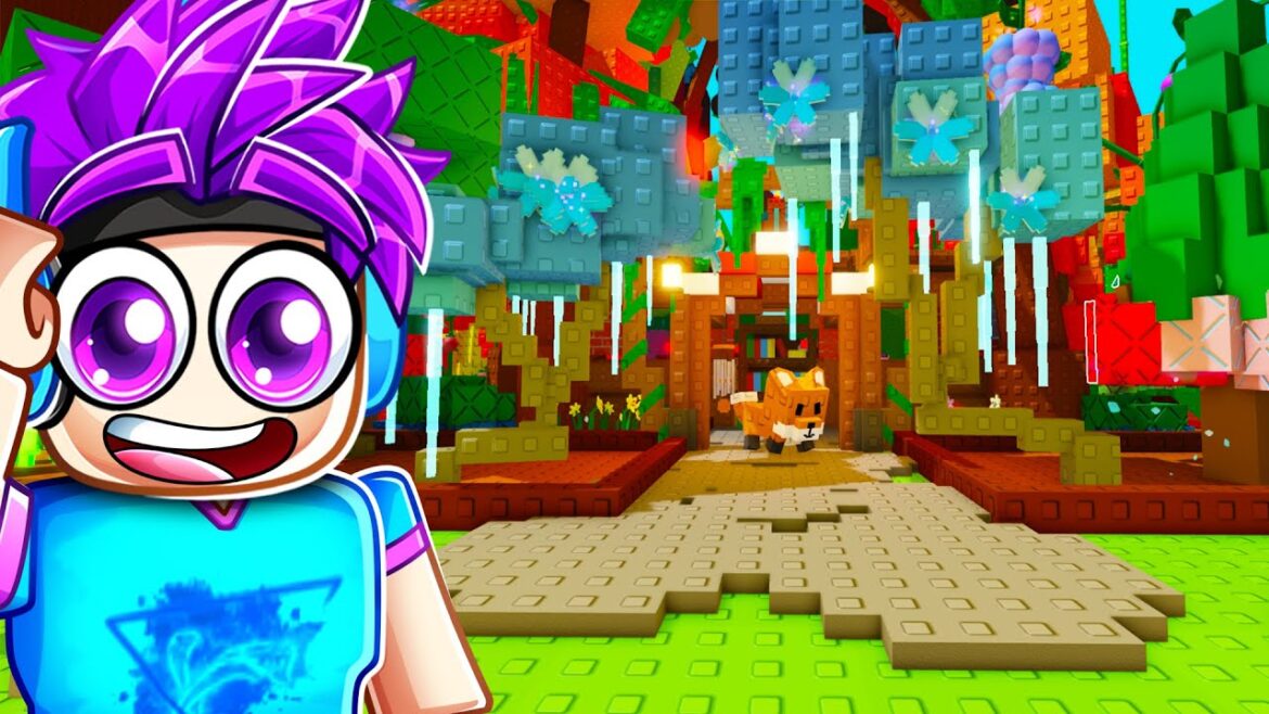 i Built the COOLEST HOUSE in Grow A Garden!
