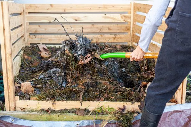 Turning the compost will help with aeration, says expert 