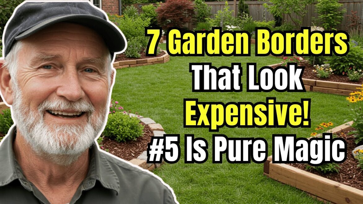 7 Easy DIY Edging and Garden Border Ideas That Make Any Backyard Look Expensive! #5 Feels Like Magic 7 Easy DIY Edging and Garden Border Ideas That Make Any Backyard Look Expensive! #5 Feels Like Magic