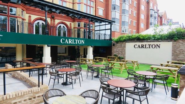 The Carlton bar on Lord Street