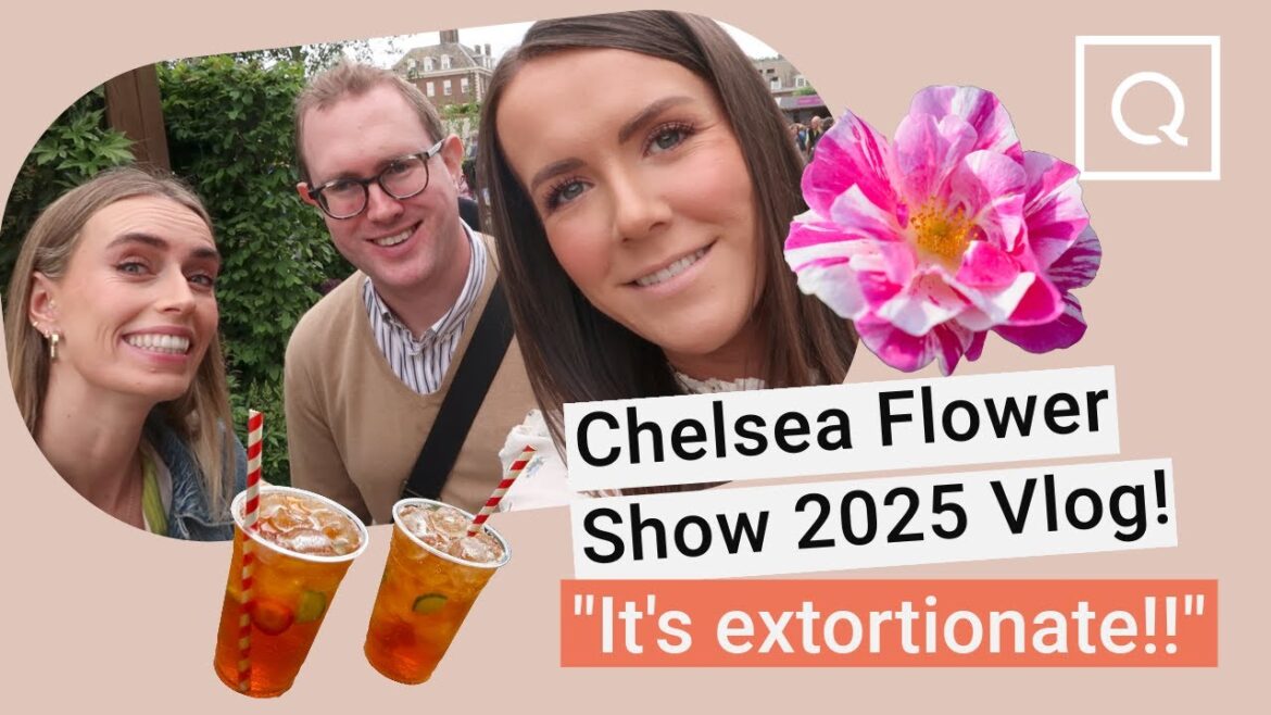 VLOG: CHELSEA FLOWER SHOW 2025 - Trend Spotting, Shopping and More! | QVCUK