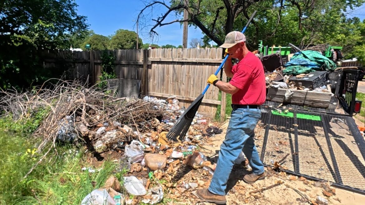 No Idea We Would UNCOVER This When We Offered To Help This Family With Their Overgrown Lawn