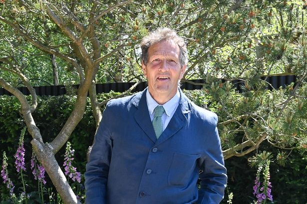 Monty Don attends the Stroke Association's Garden for Recovery at RHS Chelsea Flower Show 2024 on May 20, 2024 in London, England