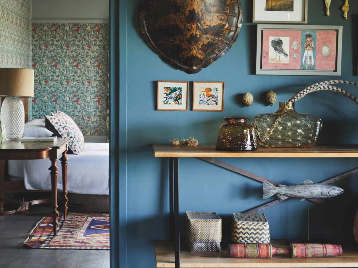 A serene estate surrounded by layered gardens in South Africa