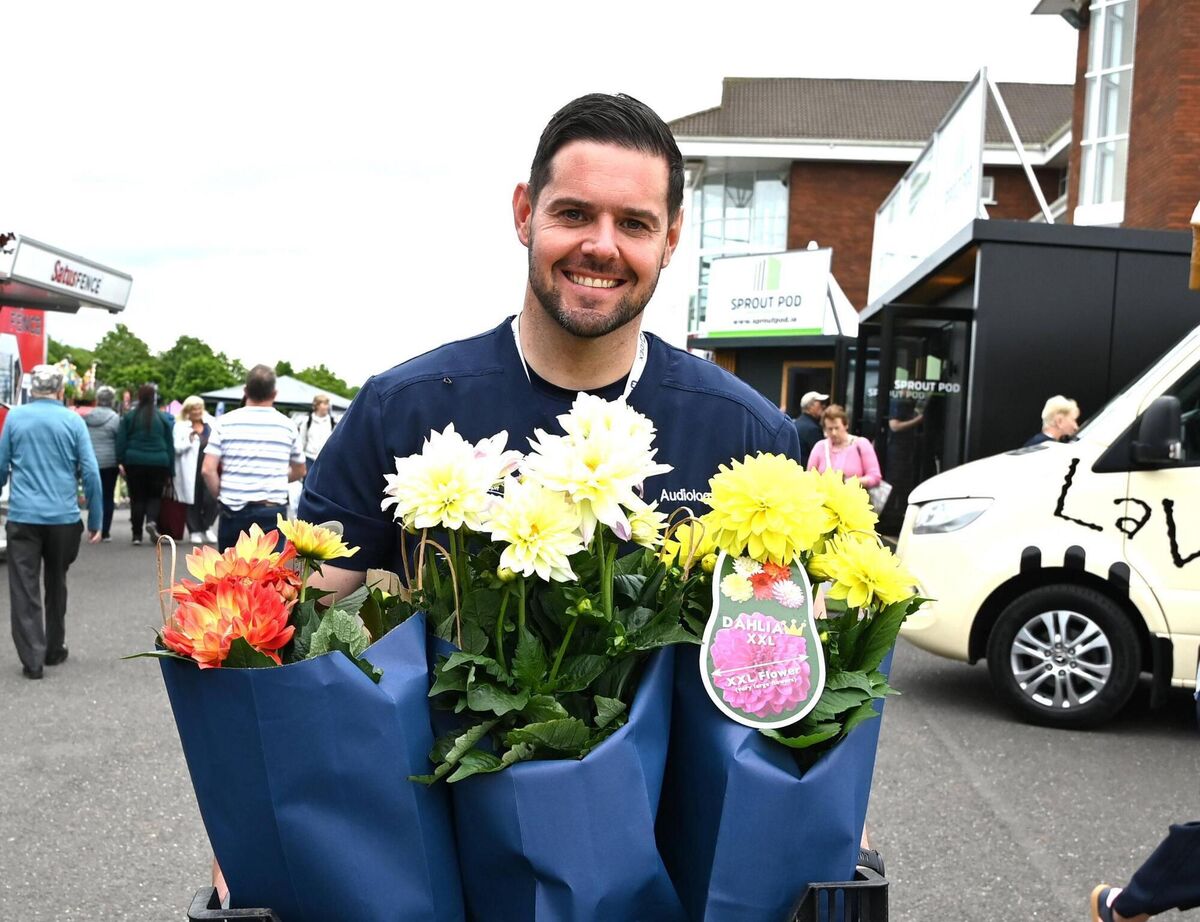 Graham Walker from Carrigaline at Mallow Home & Garden Festival.