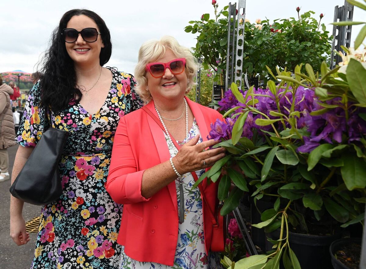 Marguerite and Eimear O'Farrell from Dripsey.