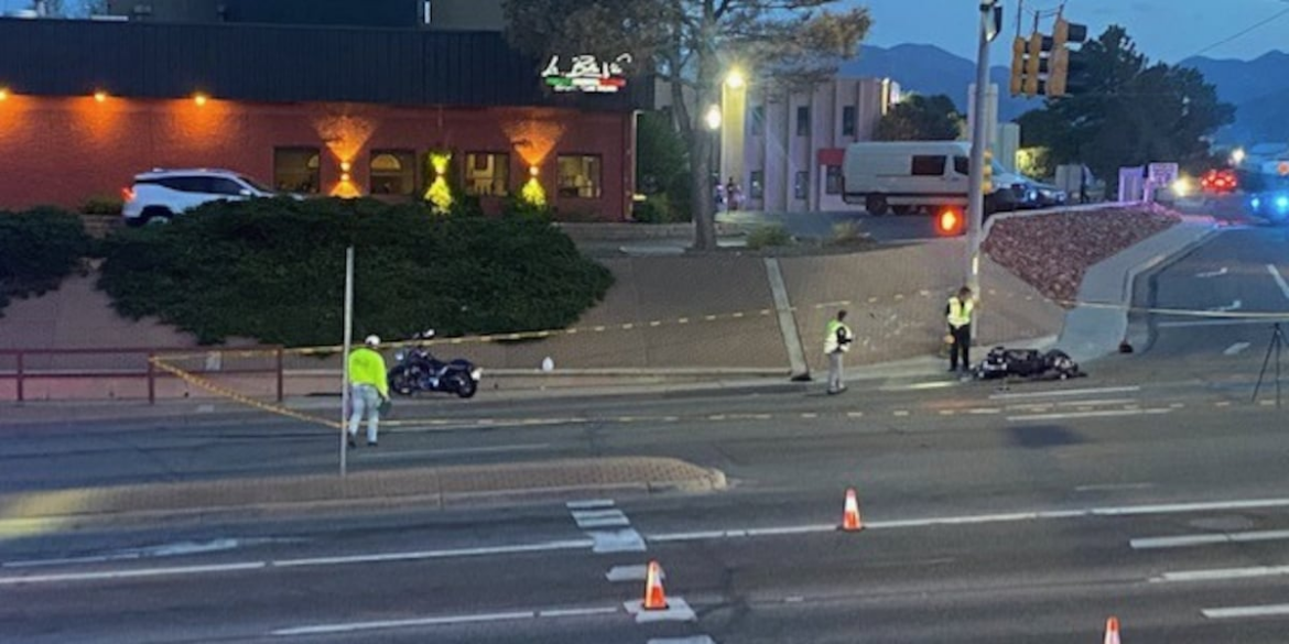 One person facing life-threatening injuries after motorcycle crash on Garden of the Gods road