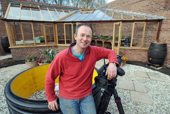 Toby Buckland with a camera