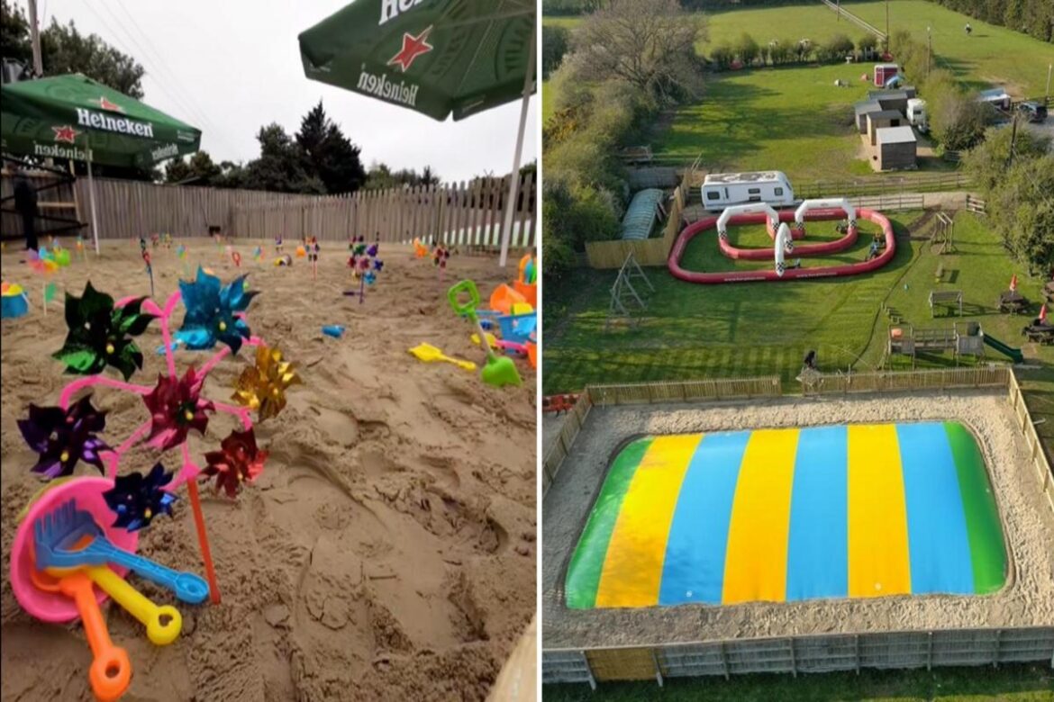 Popular pub adds toddler beach to child-friendly garden Isle of Wight County Press