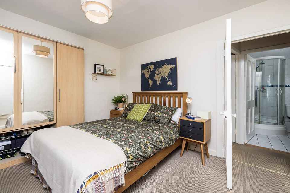 One of the two double bedrooms
