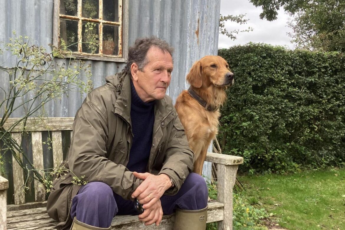 Monty Don shares a garden first as hits as plants at risk from ‘serious pests’ Monty Don at Longmeadow with Ned <i>(Image: BBC Studios)</i>