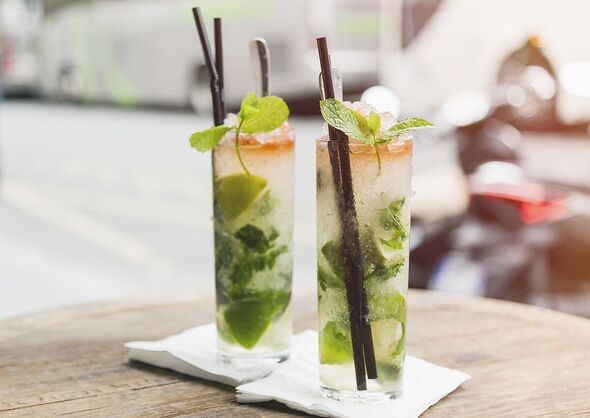 Mint can go in cocktails