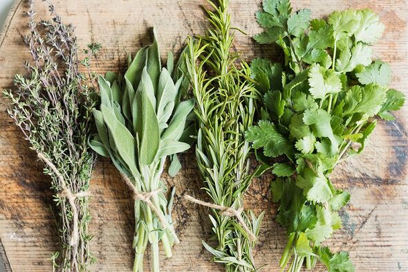 Grow herbs for garnishes