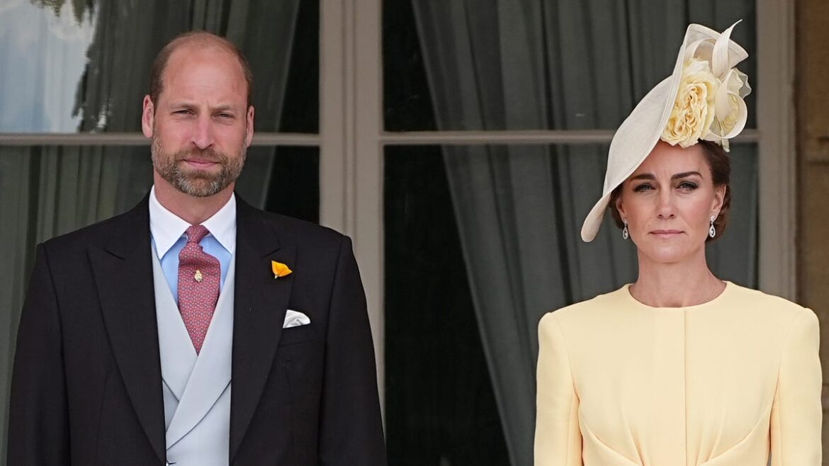 Prince William and Princess Kate get dolled up for Royal Garden Party