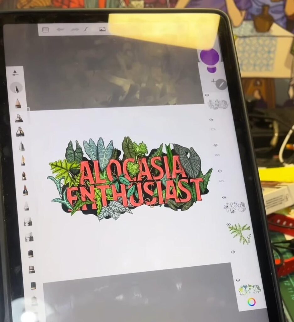 Custom design for the shirt i will wear at the next plant exhibition. Rate from 1-10 😁🙏