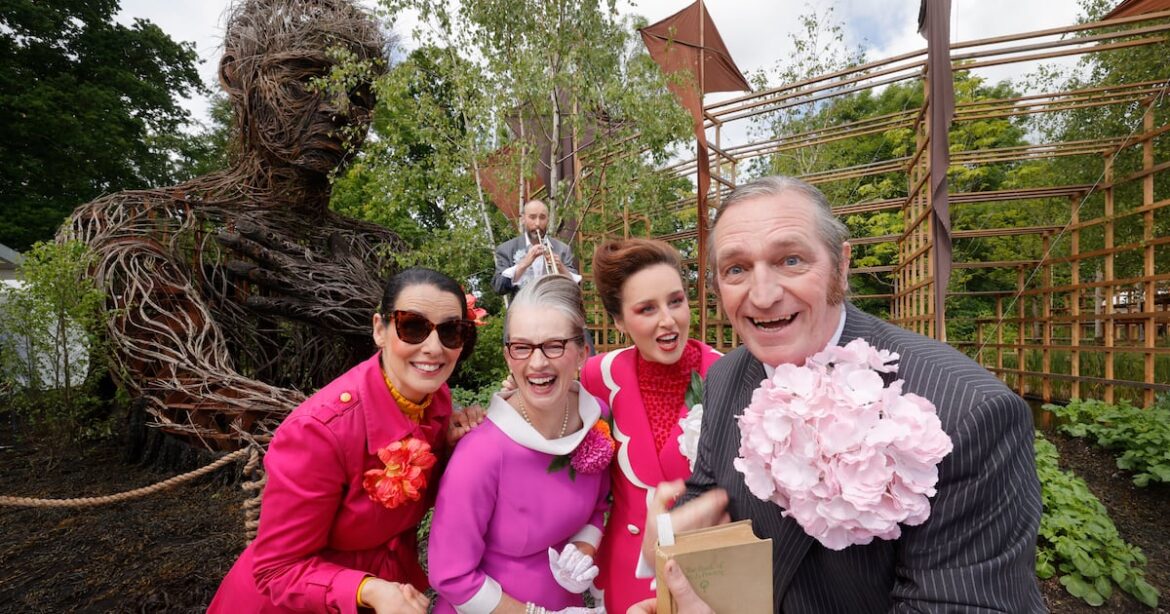 Putting the finishing touches on show gardens with a message – The Irish Times