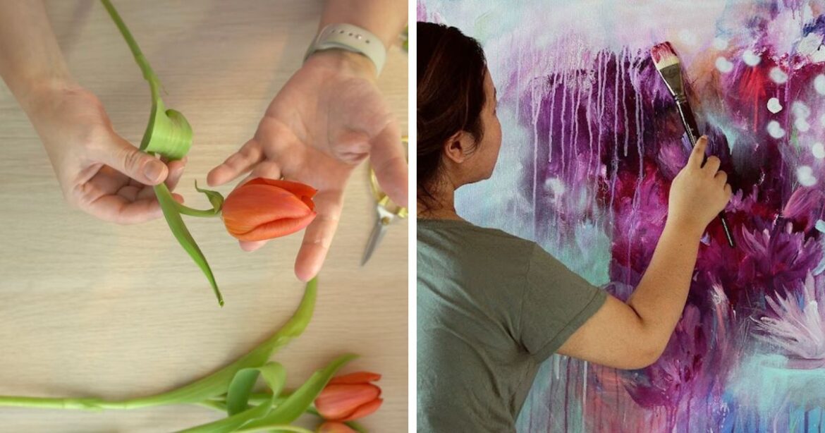 Love Flowers? Here’s How to Turn Them Into Beautiful Art