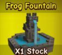 Frog Fountain