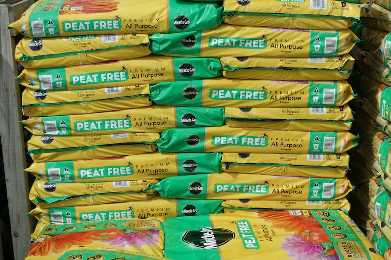 Peat-free compost. Photograph: Alamy/PA