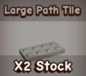 Large path tile