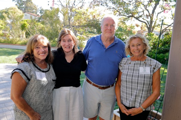 Patti Gethin (co-chair, Grant Committee), Suzanne and Ted Butz, Nique...