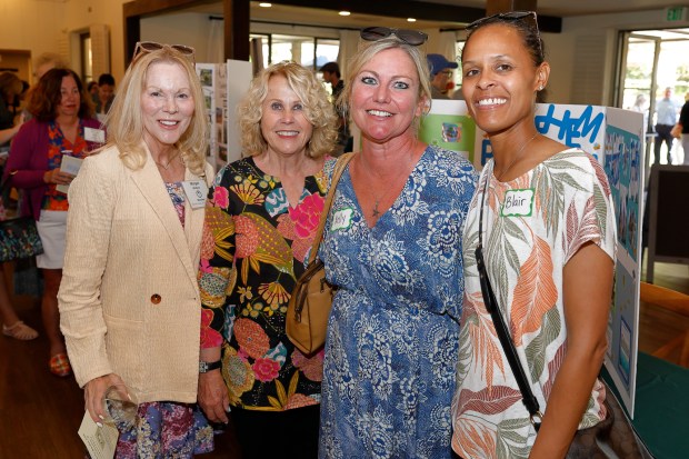 Margot Wallace with Debi Carr, Kelly Perez, and Blair Madison...