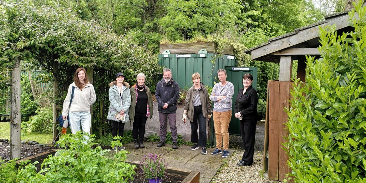 GEETING YOUR HANDS DIRTY: Community gardens in Belfast are a great way of connecting with people