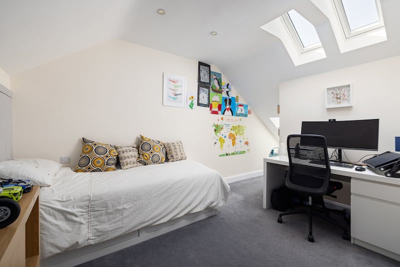 Attic conversion bedroom