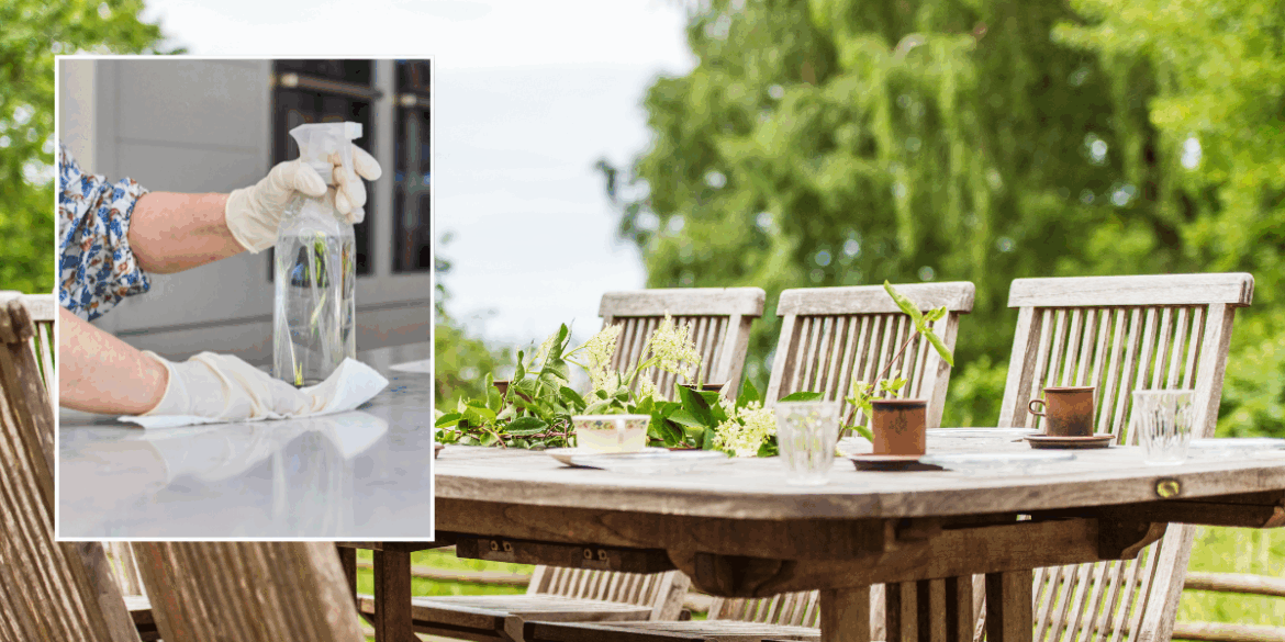 Looking to breathe new life into garden furniture? A 35p kitchen staple might be just the ticket