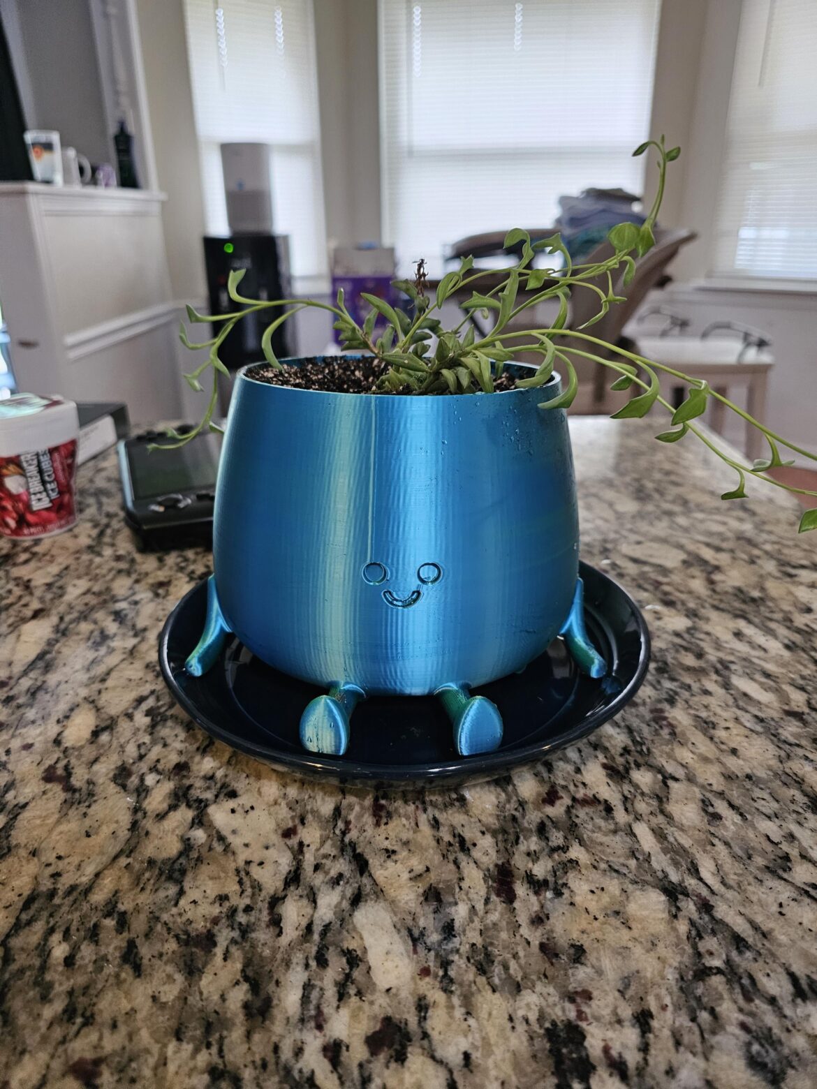 Printed a new pot for my string of dolphins