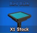 bird bath-