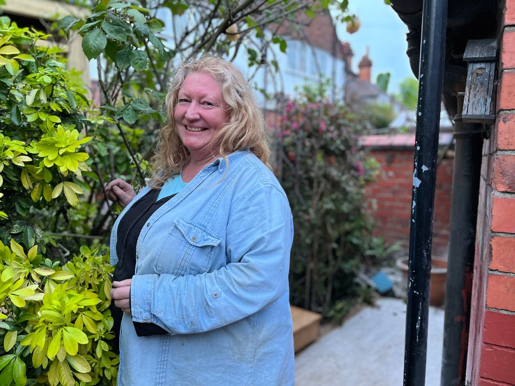 Charlie Dimmock on Garden Rescue