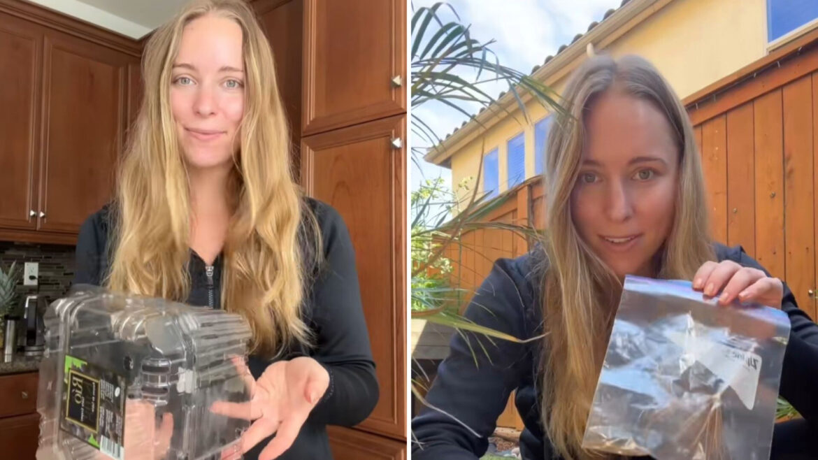 "I have a spinach container I was about to throw away."