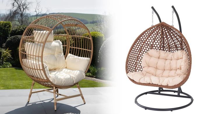 Save up to £200 on garden egg chairs and relax in a cocoon of comfort Article hero image