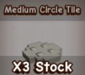 medium circle tile