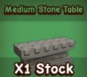 medium stone table