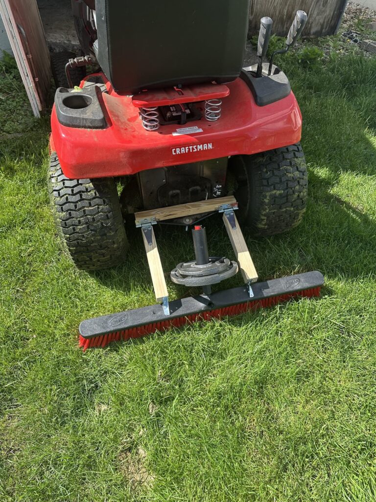 My neighbors think I’m insane using a broom, but it’s hard to argue with the results