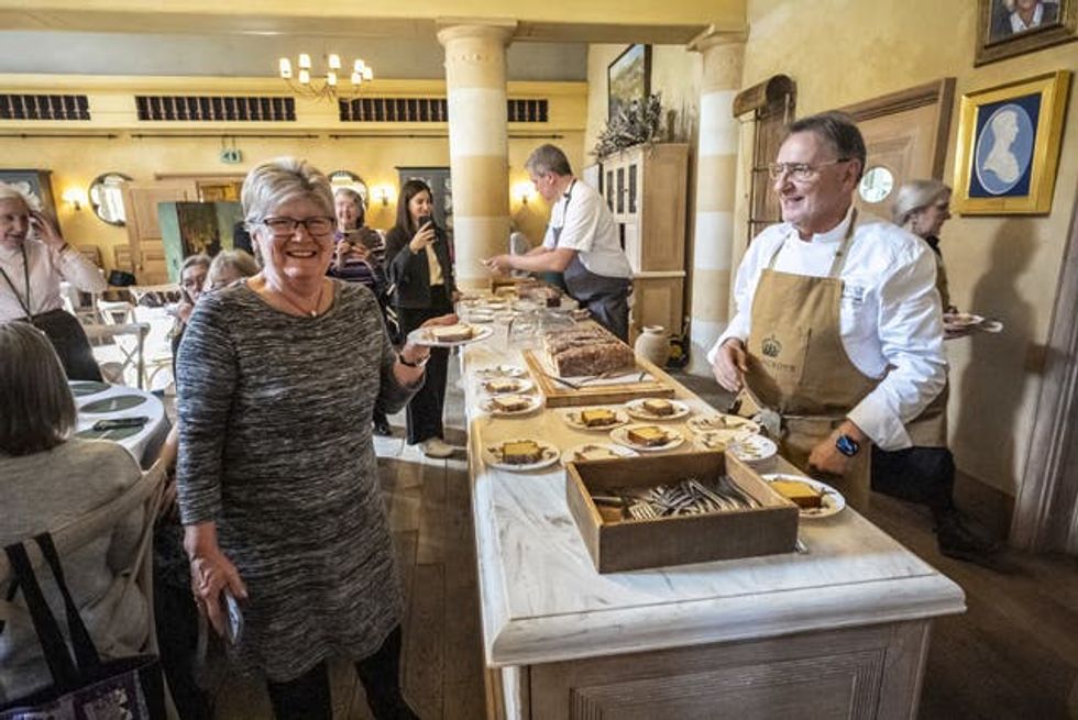 Raymond Blanc at Highgrove