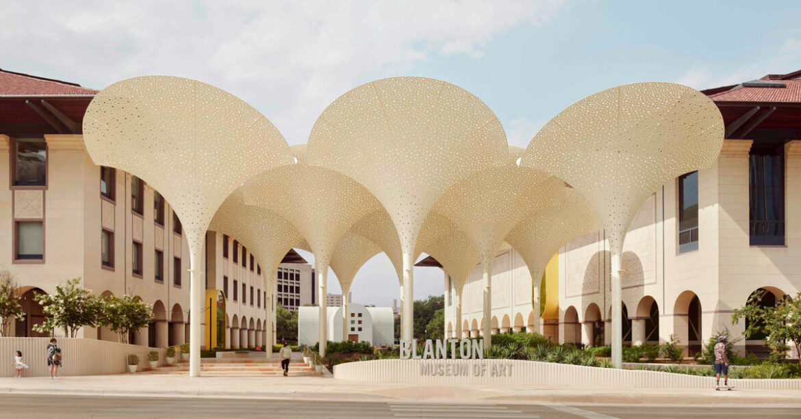 snøhetta redesigns landscaping in austin's blanton museum