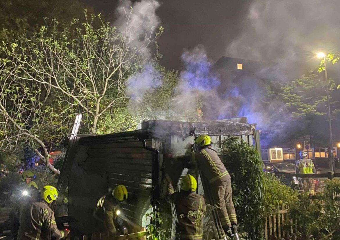 Staff upset after fire hits volunteer garden for third time sunnyside fire