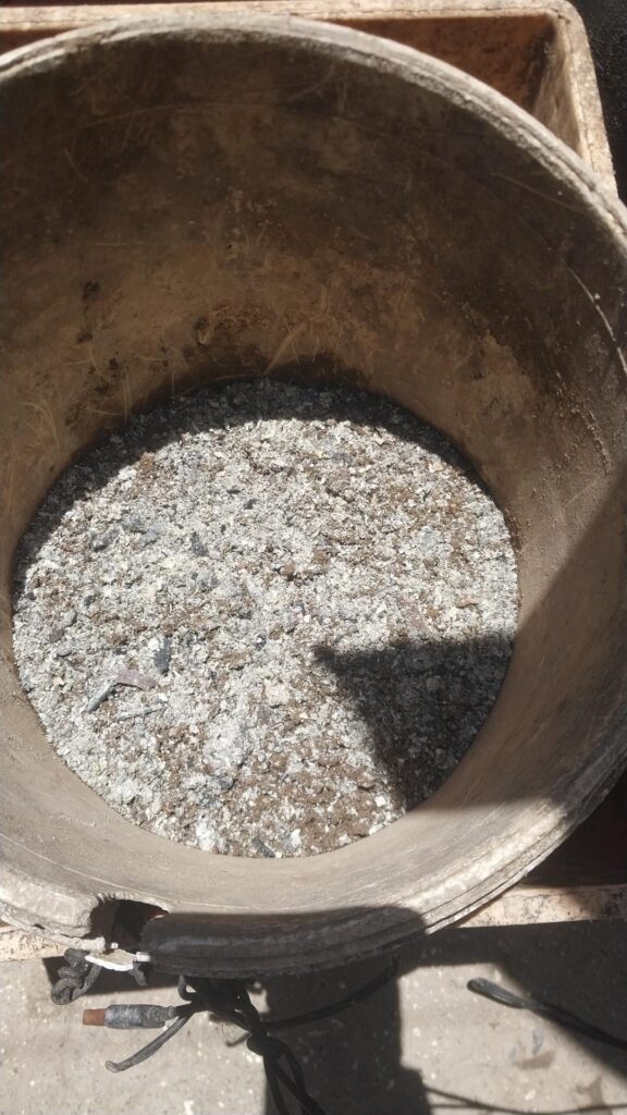me and my dad's little compost