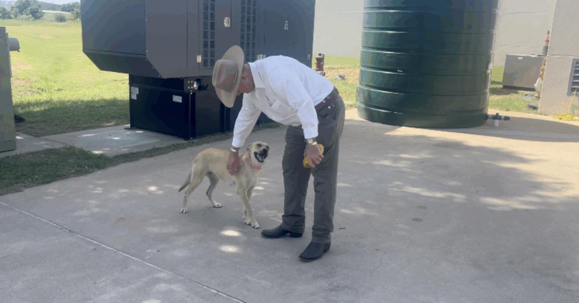 Falls County jail introduces garden, support dog, and emergency upgrades