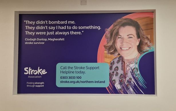 Clodagh Dunlop's art installation in Altnagelvin Hospital