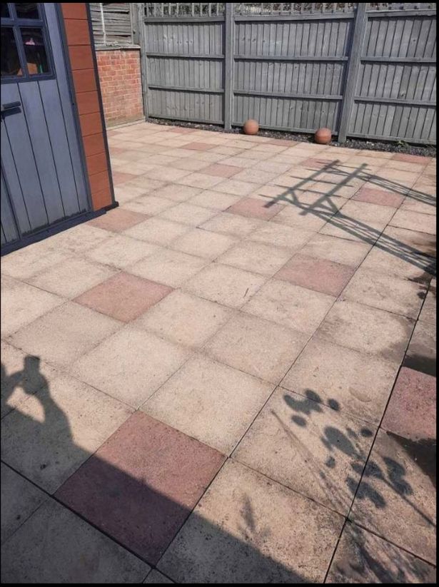 patio after