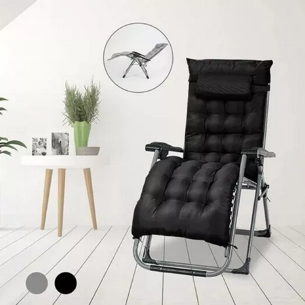 Zero Gravity Reclining Chair with Cushion & Pillow