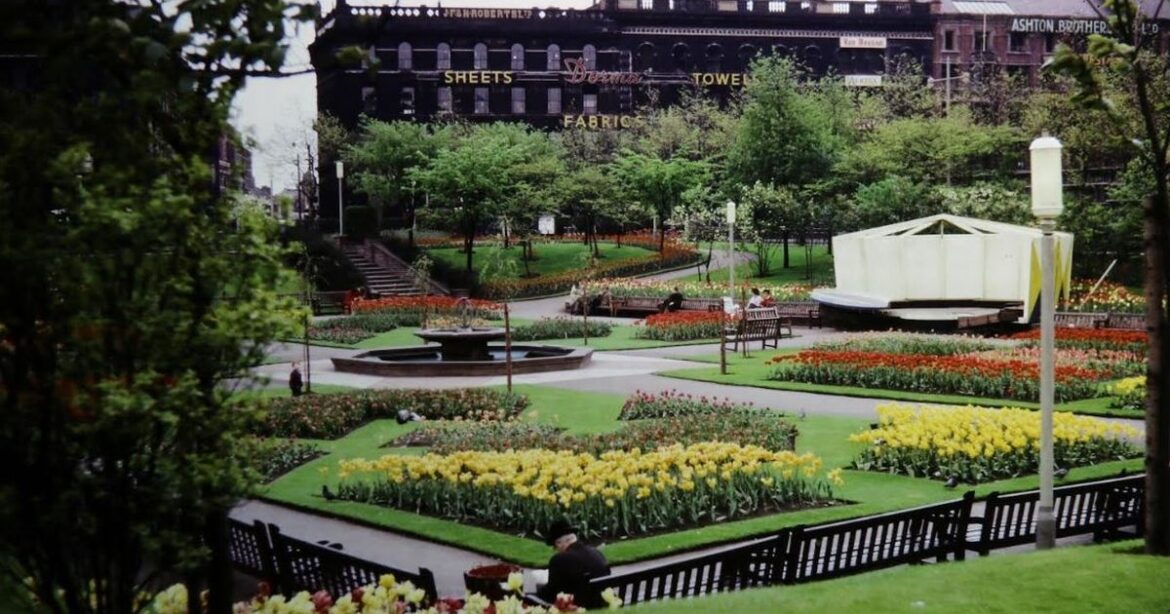 The plan to bring flowers back to Piccadilly Gardens Ipso logo