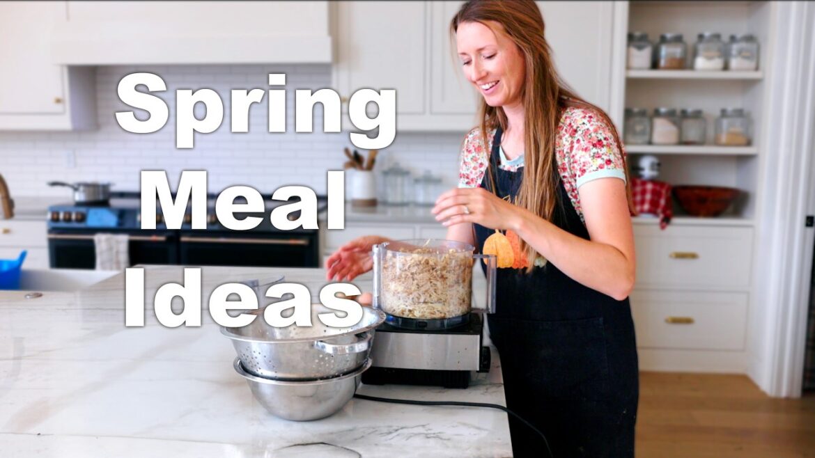 What We Eat in a Week (Seasonal Spring Dinner Ideas!) What We Eat in a Week (Seasonal Spring Dinner Ideas!)